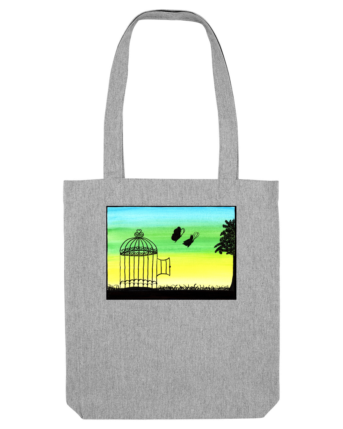 Sacoșă textilă Heather Grey