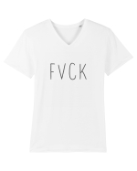 F V C K Tricou mânecă scurtă guler V Bărbat Presenter