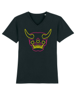 Devil skull Tricou mânecă scurtă guler V Bărbat Presenter