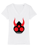 Little devil Tricou mânecă scurtă guler V Damă Evoker
