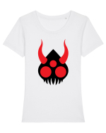 Little devil Tricou mânecă scurtă guler larg fitted Damă Expresser