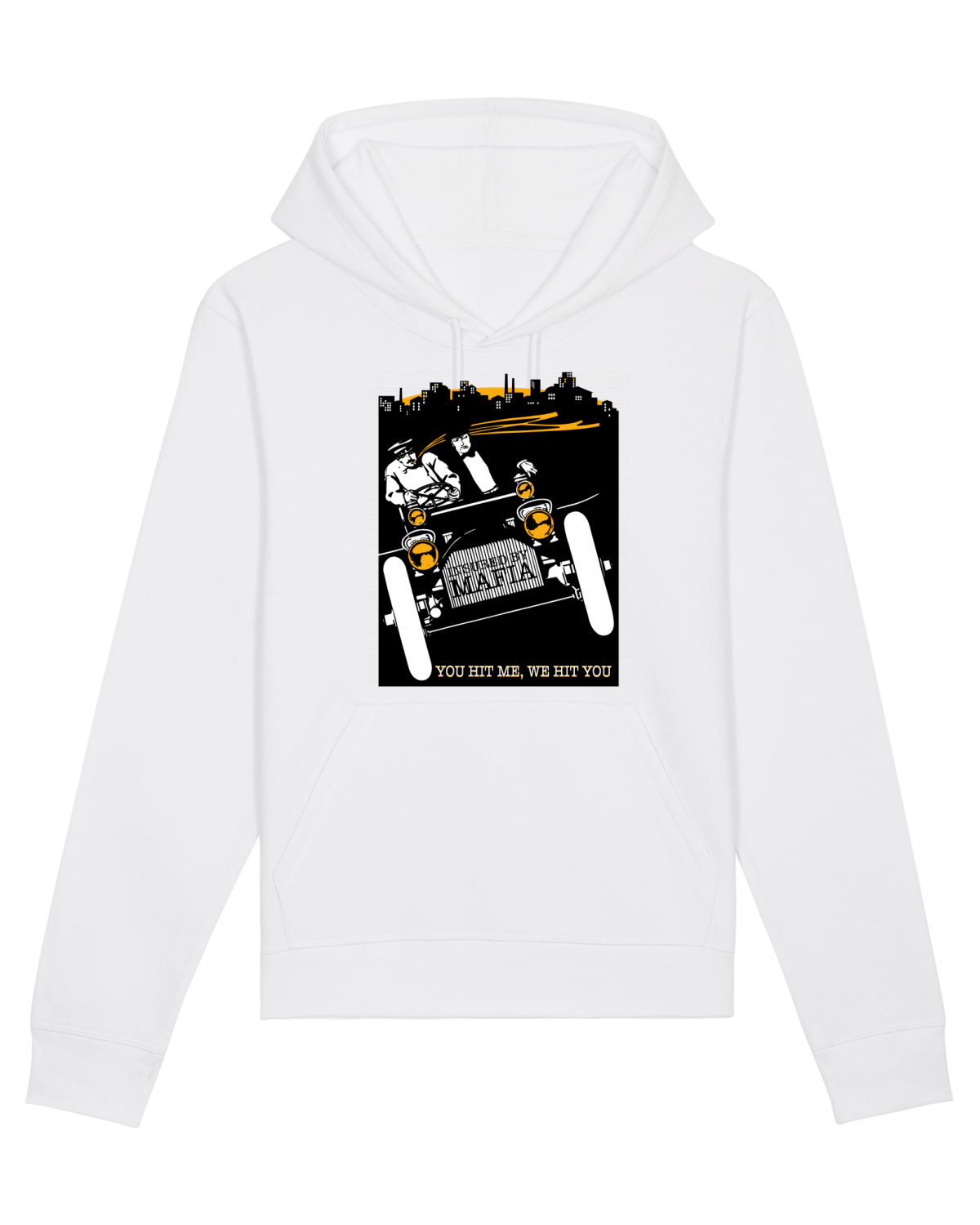 Hanorac Unisex Drummer White