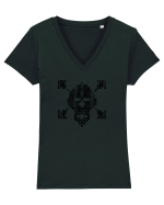 Techno Skull Tricou mânecă scurtă guler V Damă Evoker