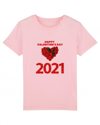 Ziua Indragostitilor 2021!inima de trandafiri Cotton Pink