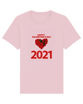 Ziua Indragostitilor 2021!inima de trandafiri Cotton Pink