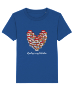 Cititul este dragostea mea de Ziua Indragostitilor Tricou mânecă scurtă  Copii Mini Creator