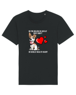 Crezi in dragoste la prima vedere SAU mai trec odata? Tricou mânecă scurtă Unisex Rocker