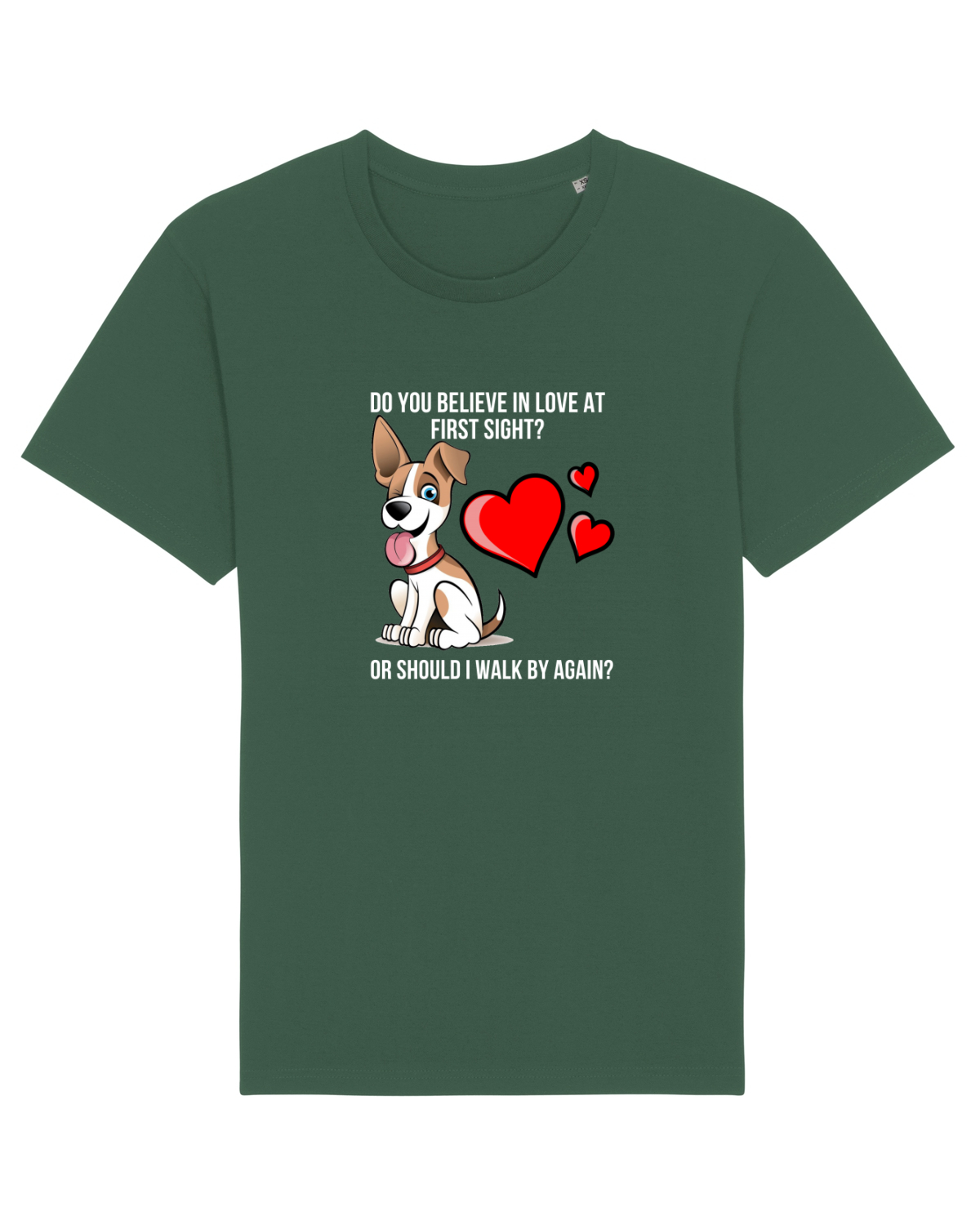 Tricou mânecă scurtă Unisex Rocker Bottle Green