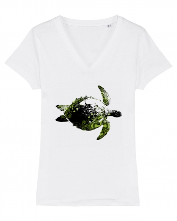 Green Turtle White