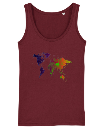 Circuit World Map 2.0 Burgundy