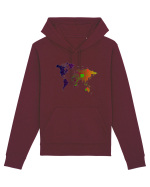 Circuit World Map 2.0 Hanorac Unisex Drummer
