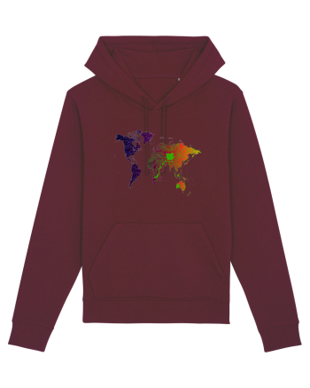 Circuit World Map 2.0 Burgundy