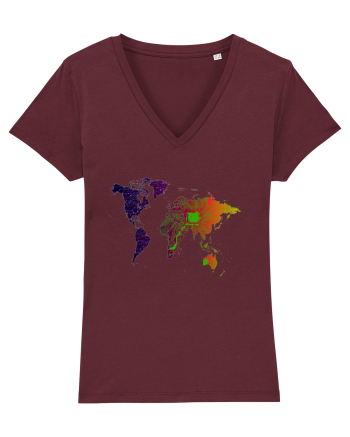 Circuit World Map 2.0 Burgundy