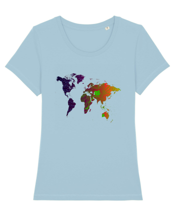 Circuit World Map 2.0 Sky Blue