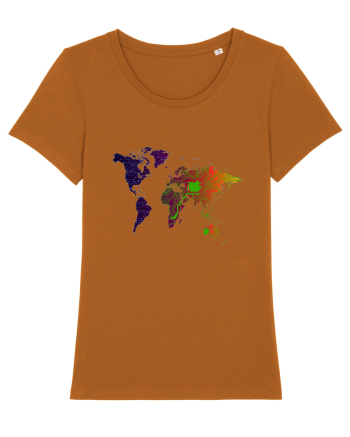 Circuit World Map 2.0 Roasted Orange
