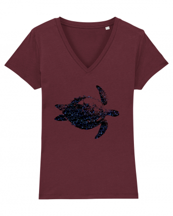 Electric turtle Burgundy