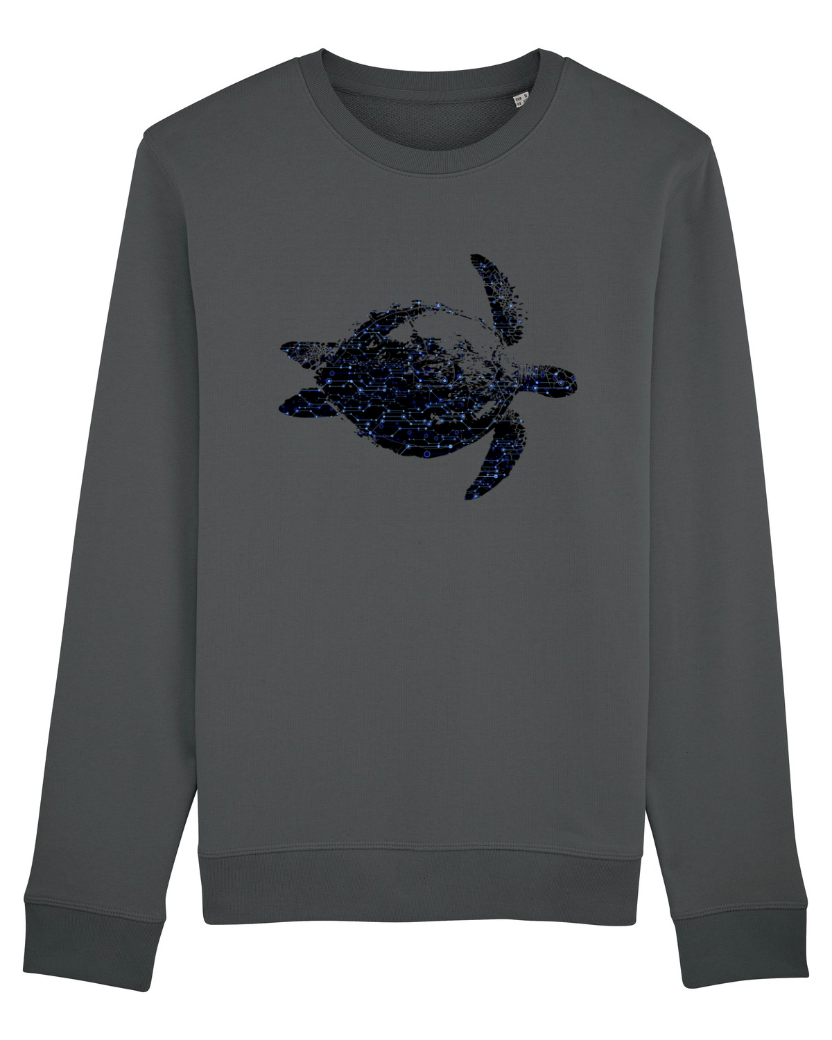 Bluză mânecă lungă Unisex Rise Anthracite