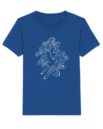 Cocori in zbor Majorelle Blue