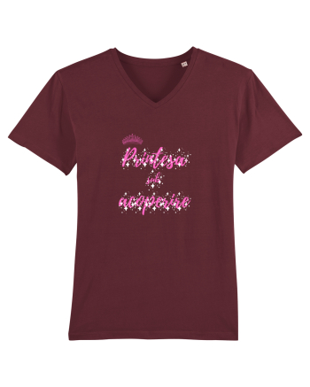 Printesa Sub Acoperire. Burgundy