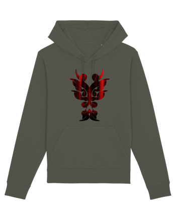 Dragon în Stil Tribal Khaki