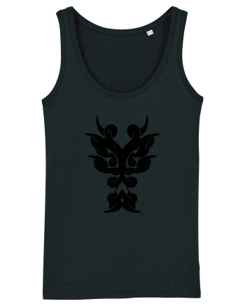 Dragon în Stil Tribal Black