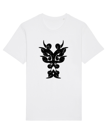 Dragon în Stil Tribal White