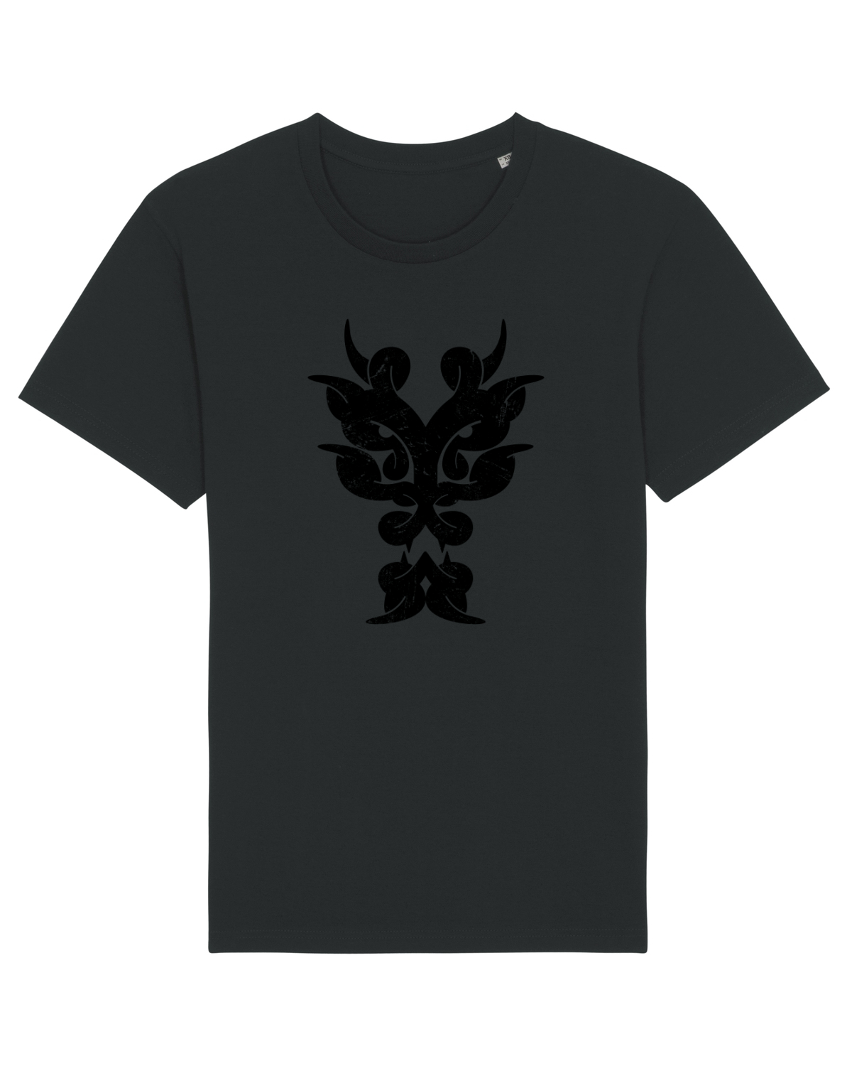 Tricou mânecă scurtă Unisex Rocker Black