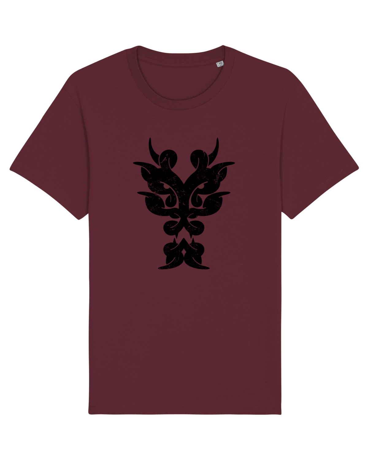 Tricou mânecă scurtă Unisex Rocker Burgundy