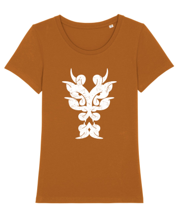 Dragon în Stil Tribal Roasted Orange