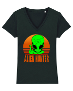 Alien Hunter Tricou mânecă scurtă guler V Damă Evoker