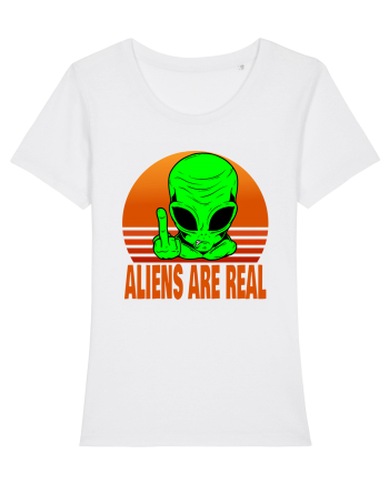 Aliens Are Real White