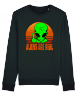 Aliens Are Real Bluză mânecă lungă Unisex Rise