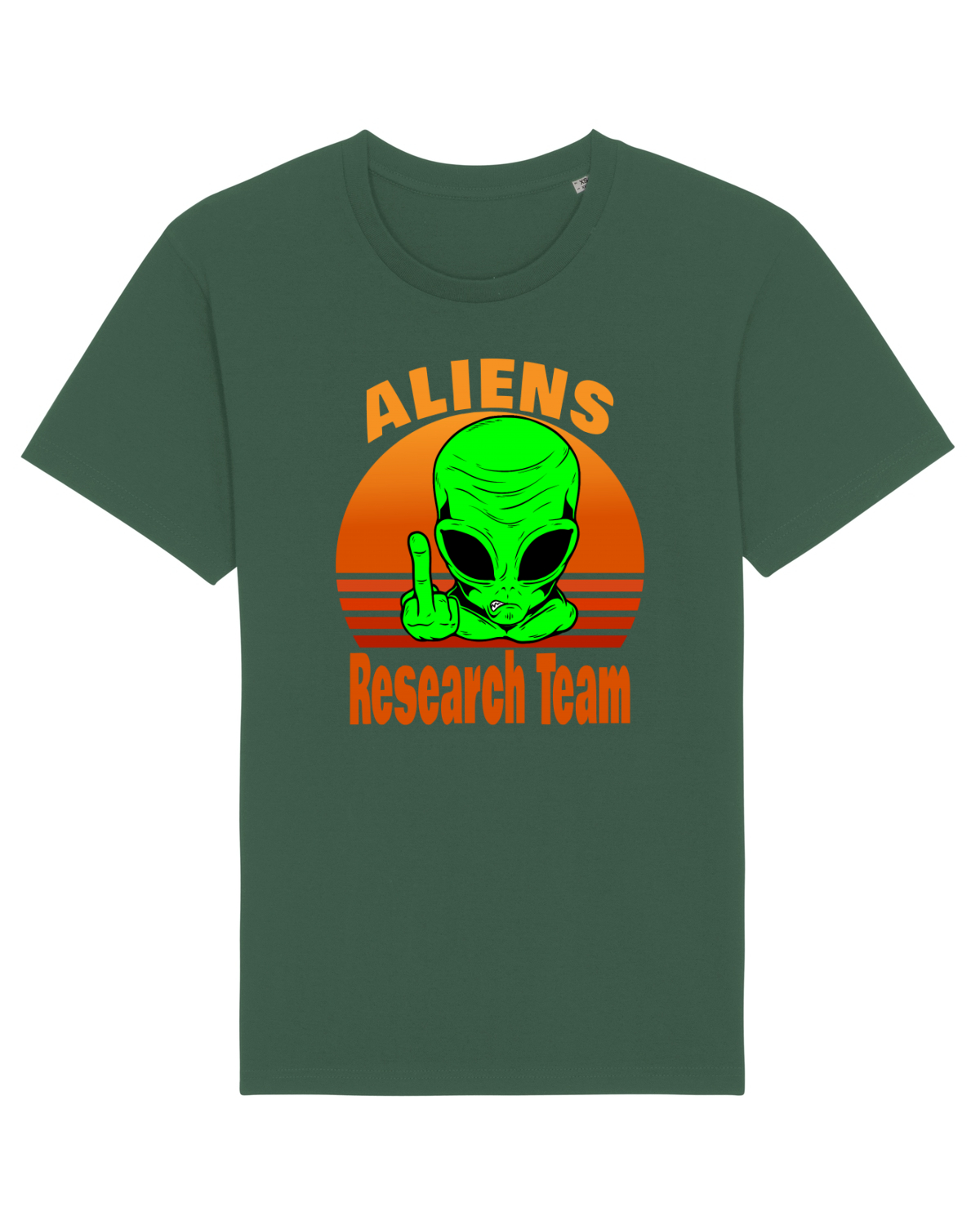 Tricou mânecă scurtă Unisex Rocker Bottle Green