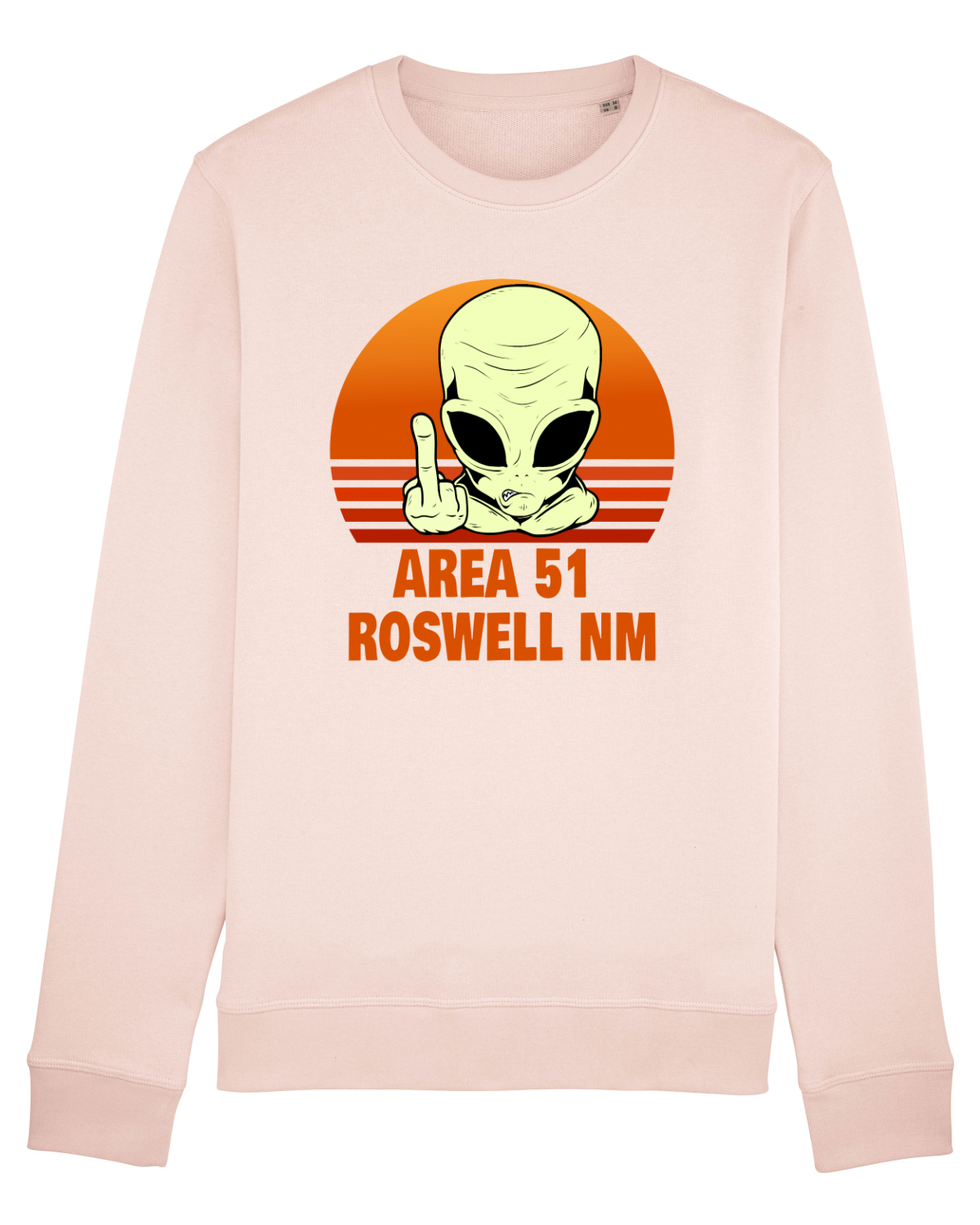 Bluză mânecă lungă Unisex Rise Candy Pink
