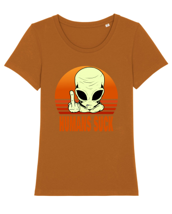 Humans Suck Roasted Orange