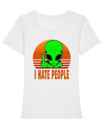 I Hate People White