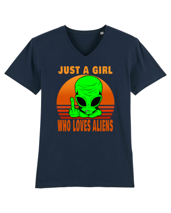 Just A Girl Who Loves Aliens French Navy