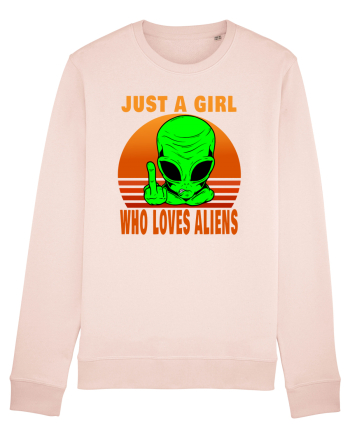 Just A Girl Who Loves Aliens Candy Pink