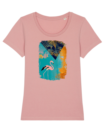 Atmosferă Tropicală cu Flamingo roz Canyon Pink