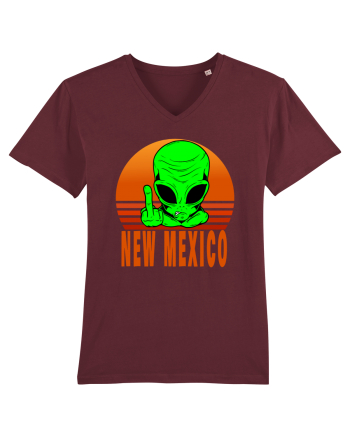 New Mexico Area 51 Alien Burgundy
