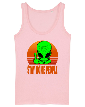 Stay Home People Cotton Pink