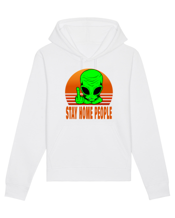 Stay Home People White