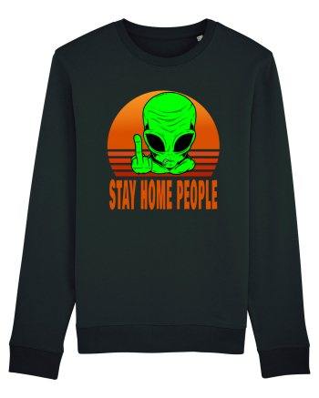 Stay Home People Black