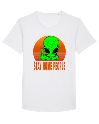 Stay Home People White