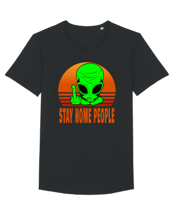 Stay Home People Black