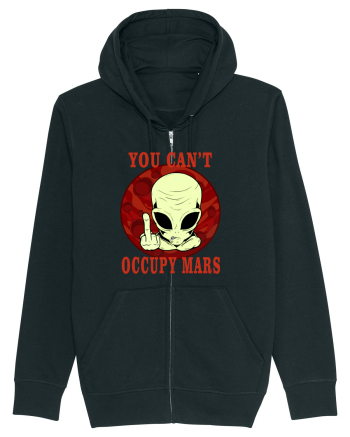 You Can't Occupy Mars Planet Black