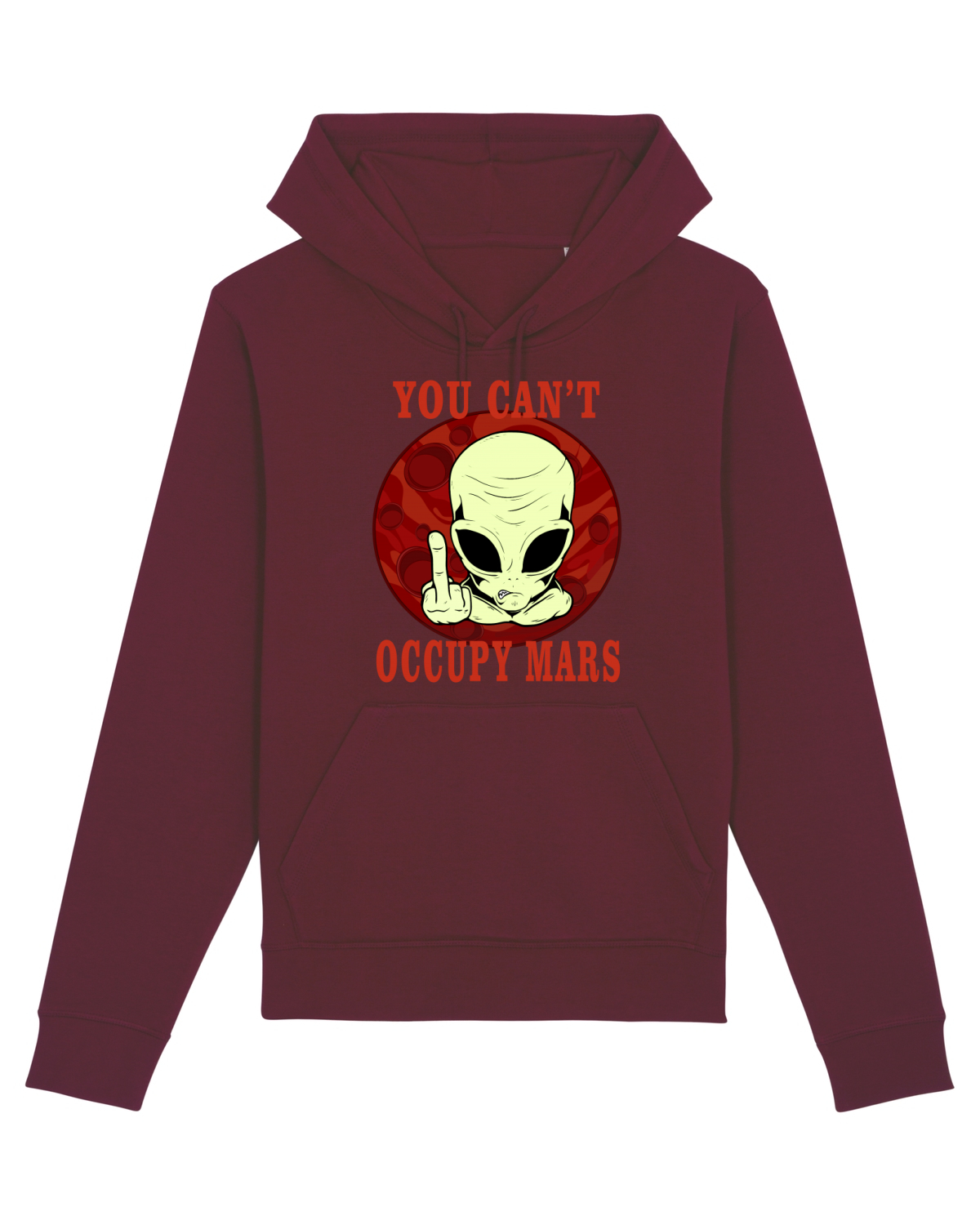 Hanorac Unisex Drummer Burgundy
