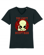 You Can't Occupy Mars Planet Tricou mânecă scurtă guler V Bărbat Presenter