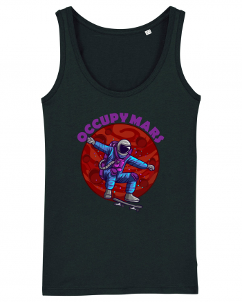 Astronaut Skater Occupy Mars Black