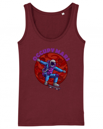 Astronaut Skater Occupy Mars Burgundy